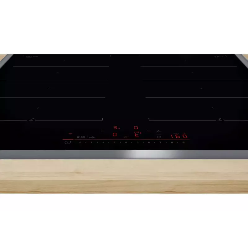 Bosch Serie 6 PXX645HC1E kaitlentė juoda įmontuojama 60 cm indukcinė 4 zonos