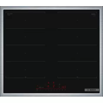 Bosch Serie 6 PXX645HC1E kaitlentė juoda įmontuojama 60 cm indukcinė 4 zonos