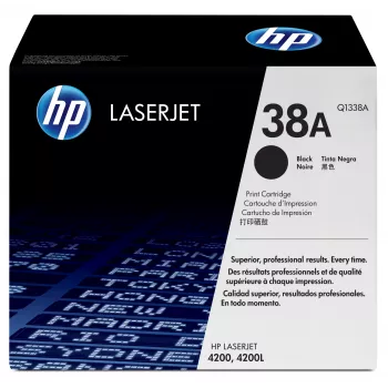 HP 38A juoda originali lazerinė kasetė LaserJet, 1 vnt.