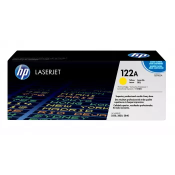 HP 122A geltona originali lazerinė kasetė LaserJet, 1 vnt.