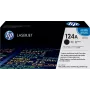 HP 124A juodas originalus lazerinio spausdintuvo kasetė