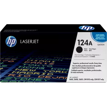 HP 124A juodas originalus lazerinio spausdintuvo kasetė
