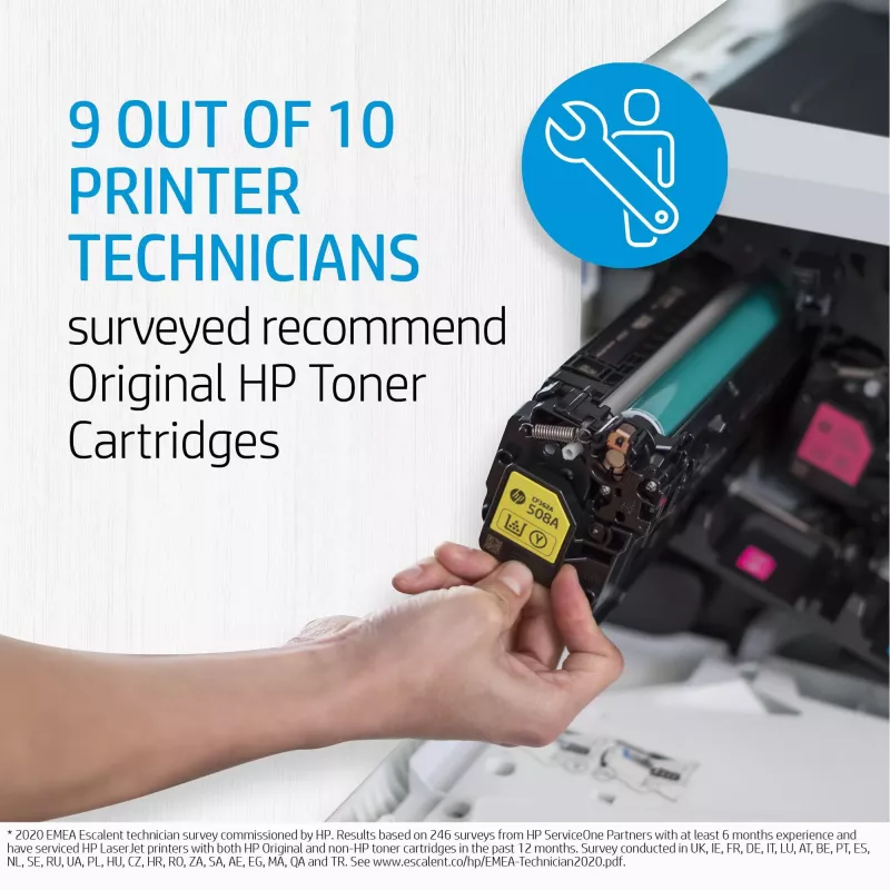 HP 124A juodas originalus lazerinio spausdintuvo kasetė