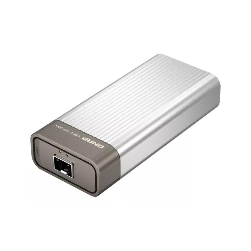 QNAP USB 4 Type-C – 1 x 10GbE SFP+ tinklo adapteris (QNA-UC10G1SF)