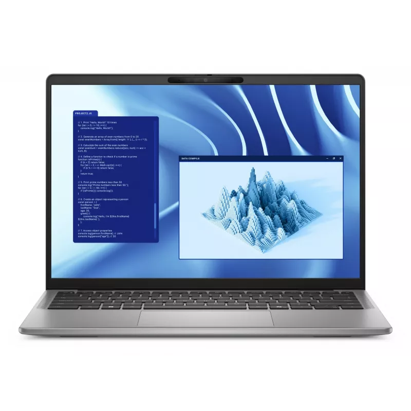 DELL Latitude 7455 Copilot+ PC nešiojamas kompiuteris Snapdragon X1P-64-100 35,6 cm (14 col.) jutiklinis ekranas Quad HD+ 16 GB LPDDR5x-SDRAM 512 GB SSD Wi-Fi 7 (802.11be) Windows 11 Pro pilka