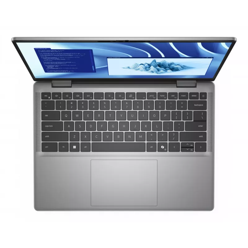 DELL Latitude 7455 Copilot+ PC nešiojamas kompiuteris Snapdragon X1P-64-100 35,6 cm (14 col.) jutiklinis ekranas Quad HD+ 16 GB LPDDR5x-SDRAM 512 GB SSD Wi-Fi 7 (802.11be) Windows 11 Pro pilka