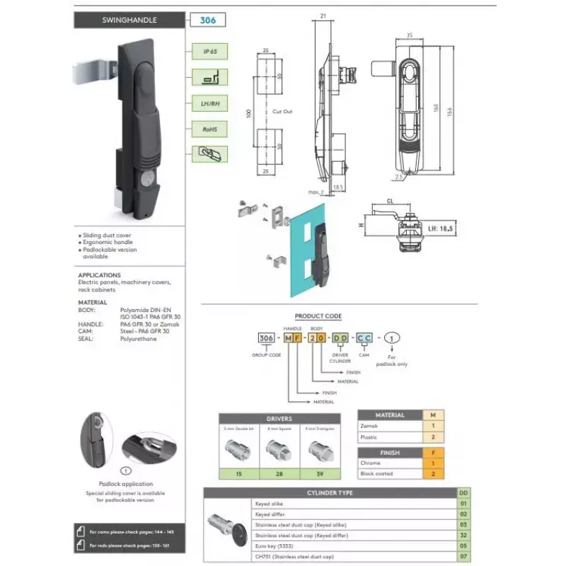Stovo priedas Lanview RAX635, svoris 103 g