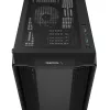 PC korpusas DeepCool CC560 V2 Midi Tower juodas - ATX/microATX, grūdintas stiklas, RGB priekis, 360mm priekinis radiatorius, 370mm GPU