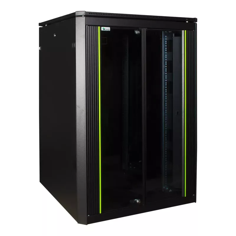 Laisvai pastatomas serverinis stovas LOGON RDL22U88BL 22U Juodas 600 kg talpa