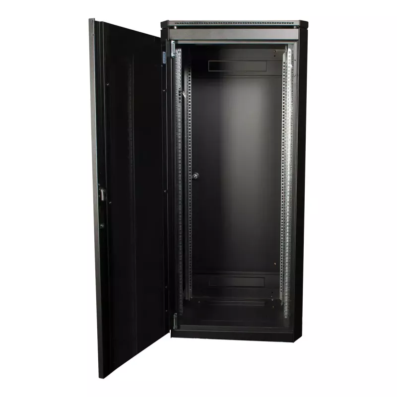 Laisvai pastatomas serverinis stovas LOGON RDL26U66BL 26U talpa 600 kg Juodas