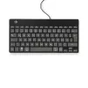 Ergonominė klaviatūra R-Go Tools Compact Break, kompaktiška su pertraukų programine įranga, QWERTZ (DE), laidinė, juoda