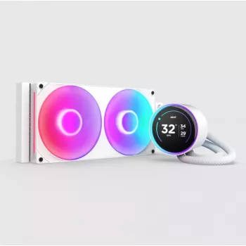 All-in-one skysčio aušintuvas NZXT Kraken Elite 280 RGB baltas