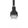 StarTech.com 3,3 pėdų (1 m) Patvarus USB Daugiafunkcis Įkrovimo Laidas, USB į Lightning/Micro-USB/Type-C, Apple MFi Sertifikuotas, Aramidinis Apvalkalas, Universalus 3-in-1 USB Įkroviklio Laidas iPhone/iPad/Android