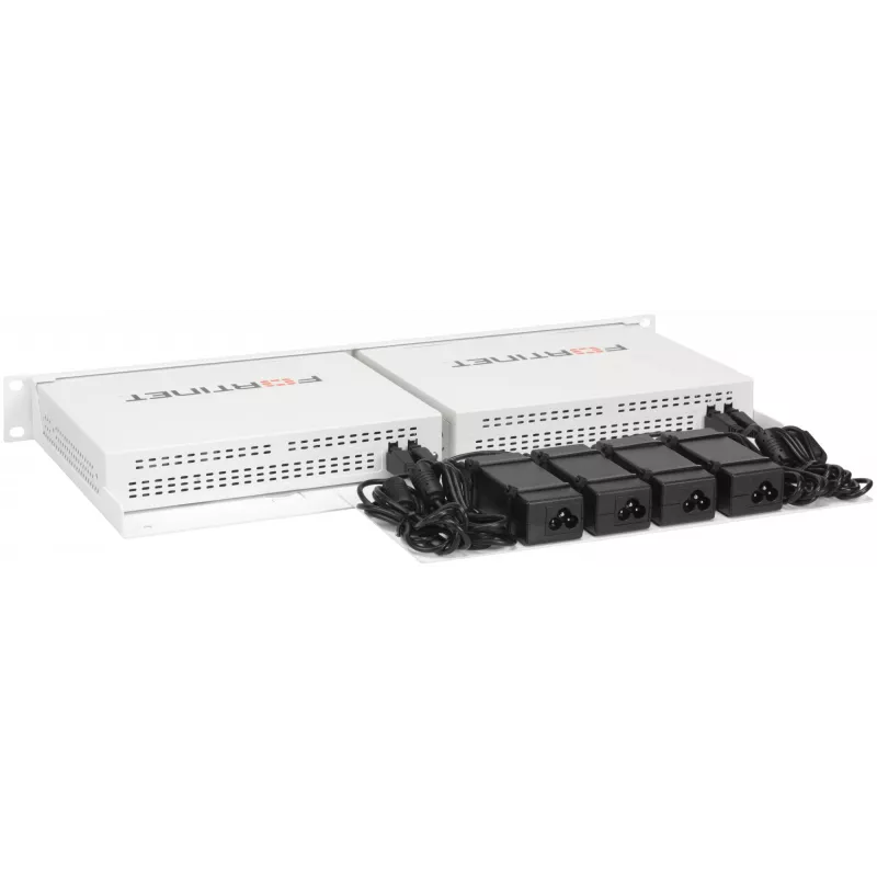 Montavimo kronšteinas Rackmount.IT RM-FR-T20 1U Baltas 482 mm