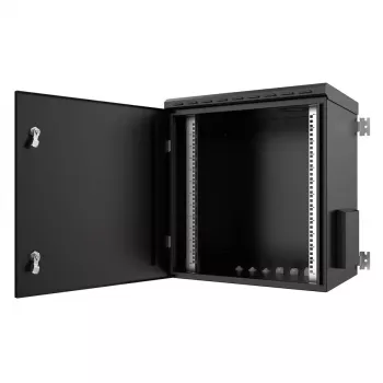 Spintos stovas Lanview RWMIP55W12U45B 12U Juoda IP55 32kg