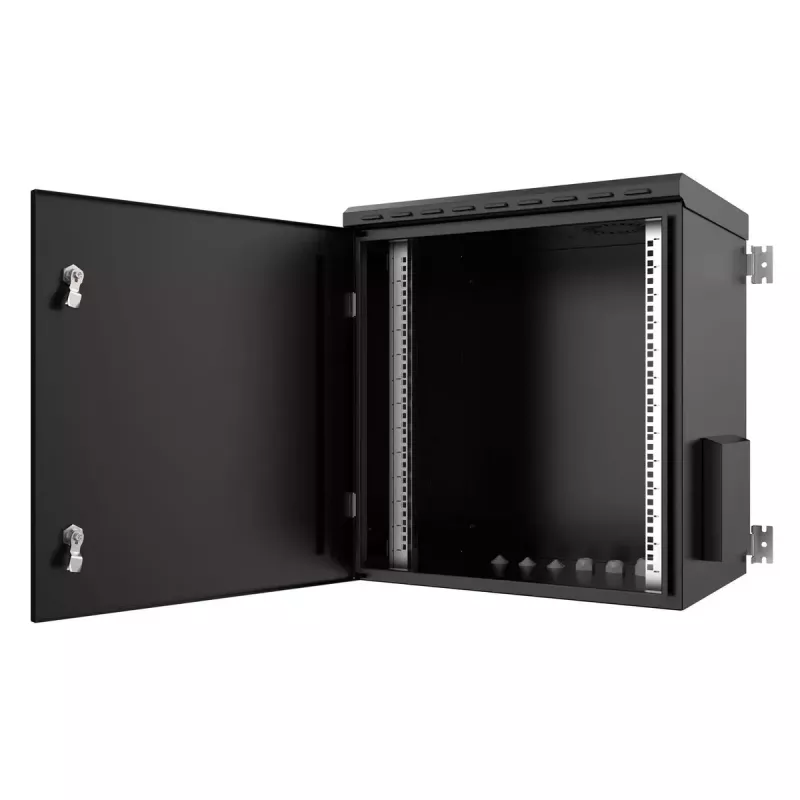 Spintos stovas Lanview RWMIP55W12U45B 12U Juoda IP55 32kg