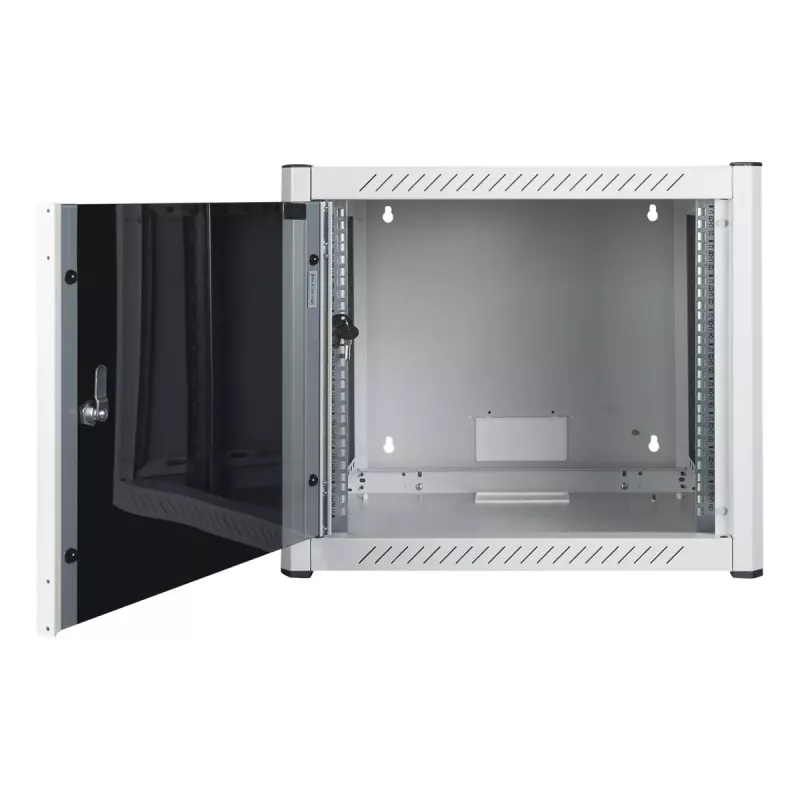Sieninis stovas LOGON RWP09U56WH 9U baltas su raktiniu užraktu