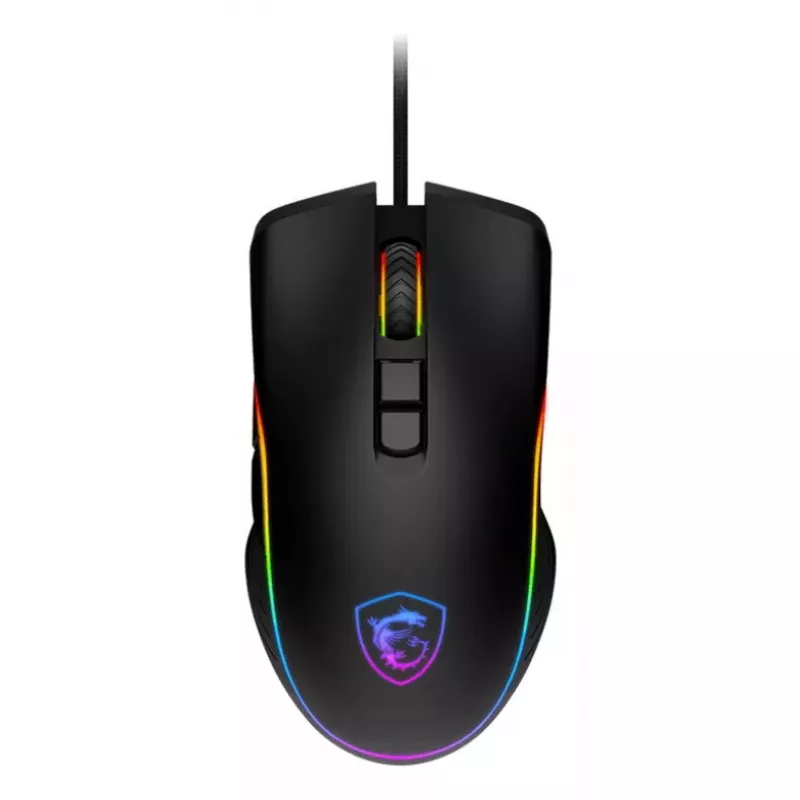 MSI FORGE GM300 žaidimų pelė, ambidekstrinė, USB Type-A, optinė, 7200 DPI