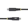 StarTech.com 6ft (2m) USB-C įkrovimo laidas, patvarus ir itin lankstus, 240W (5A) PD EPR, USB 2.0 nešiojamojo kompiuterio įkrovimo laidas, USB-IF sertifikuotas, tvirtas USB-C įkrovimo kabelis