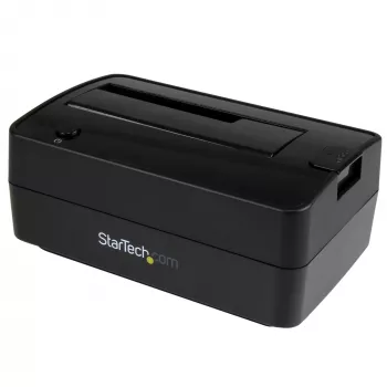 StarTech.com vieno lizdo USB 3.1 / eSATA į SATA kietojo disko dokas, USB 3.1 (10 Gbps) išorinis 2,5/3,5 colio SATA III HDD/SSD dokas, viršutinis įdėjimas