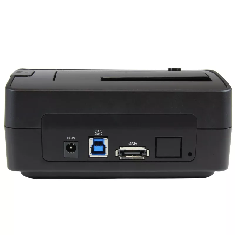StarTech.com vieno lizdo USB 3.1 / eSATA į SATA kietojo disko dokas, USB 3.1 (10 Gbps) išorinis 2,5/3,5 colio SATA III HDD/SSD dokas, viršutinis įdėjimas