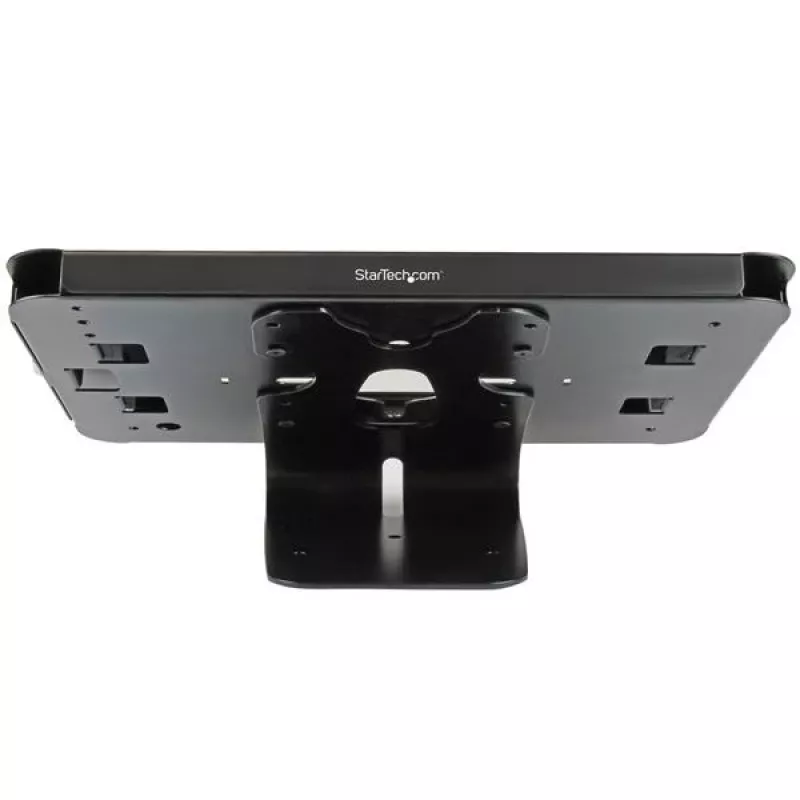 StarTech.com Secure Tablet Stand – Užrakinamas planšetinio kompiuterio stovas, montuojamas ant stalo ar sienos, juodas, 24,6 cm (9,7 colio), 9,7 colio iPad, plienas, 1,3 cm, raktas
