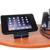 StarTech.com Secure Tablet Stand – Užrakinamas planšetinio kompiuterio stovas, montuojamas ant stalo ar sienos, juodas, 24,6 cm (9,7 colio), 9,7 colio iPad, plienas, 1,3 cm, raktas