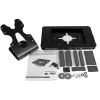 StarTech.com Secure Tablet Stand – Užrakinamas planšetinio kompiuterio stovas, montuojamas ant stalo ar sienos, juodas, 24,6 cm (9,7 colio), 9,7 colio iPad, plienas, 1,3 cm, raktas