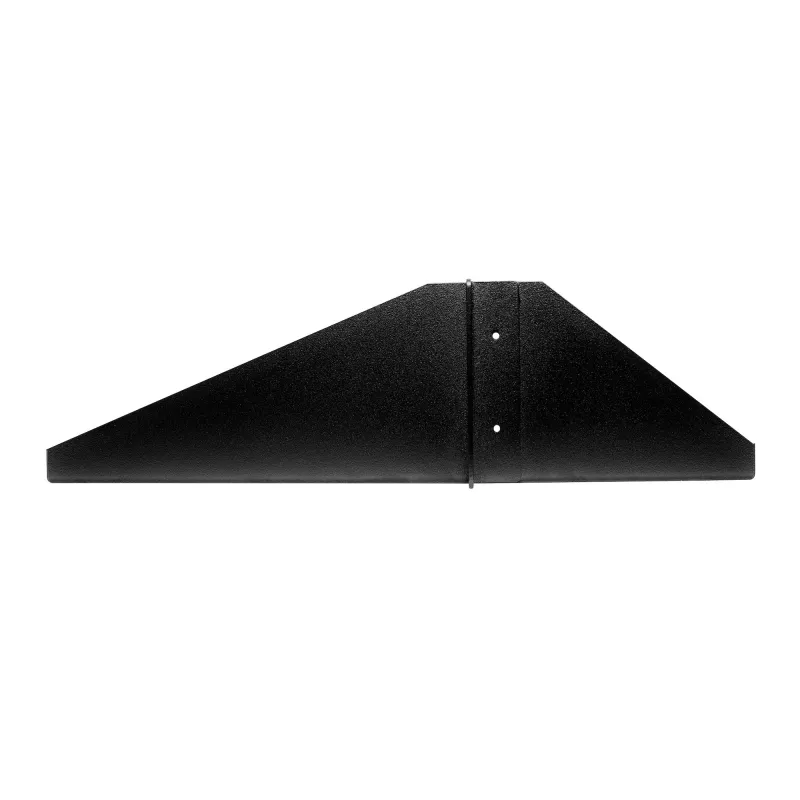 StarTech.com 2U serverinė lentyna, centre montuojama universali ventiliuojama konsolinė padėkla 19 colių tinklo įrangos stovui, tvirtas plienas, 91 kg talpa, 35,6 cm gylio, juoda