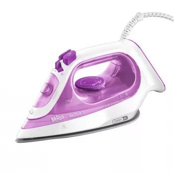 Braun TexStyle 3 SI3030PU lygintuvas su keraminiu padu, 2300 W, rožinis