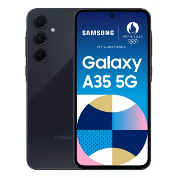 Samsung Galaxy A35 5G 16,8 cm (6,6 colio) hibridinis dviejų SIM Android 14 USB Type-C 6 GB 128 GB 5000 mAh tamsiai mėlyna