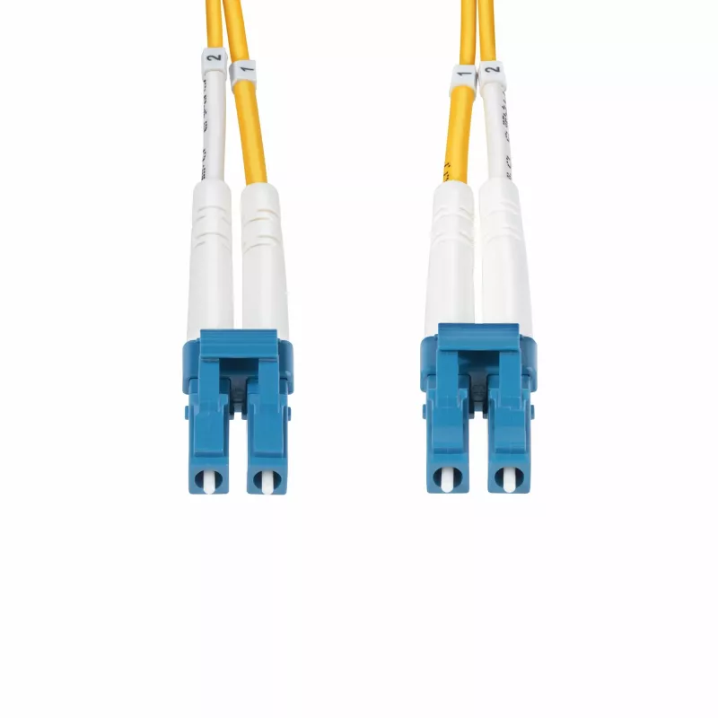 StarTech.com 10m (32.8ft) LC į LC (UPC) OS2 vienmodis dupleksinis šviesolaidinis kabelis, 9/125µm, 100G, atsparus lenkimui, maži įterpimo nuostoliai – LSZH šviesolaidinis trumpiklis