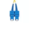 StarTech.com 3m (9.8ft) SC į SC (UPC) OS2 vienmodis dvigubas šviesolaidinis kabelis, 9/125µm, 40G/100G Zipcord, atsparus lenkimui, maži įterpimo nuostoliai - LSZH šviesolaidinis jungiamasis laidas