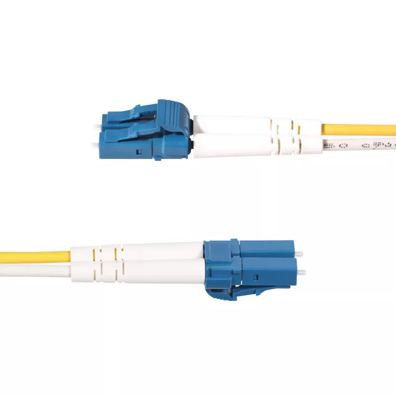 StarTech.com SMLCSC-OS2-10M 10m (32,8ft) LC–SC (UPC) OS2 vienmodis dupleksinis optinio pluošto jungiamasis laidas, 9/125µm, pritaikytas lazeriams, 10G/100G, atsparus lenkimui, mažas įterpimo slopinimas, LSZH