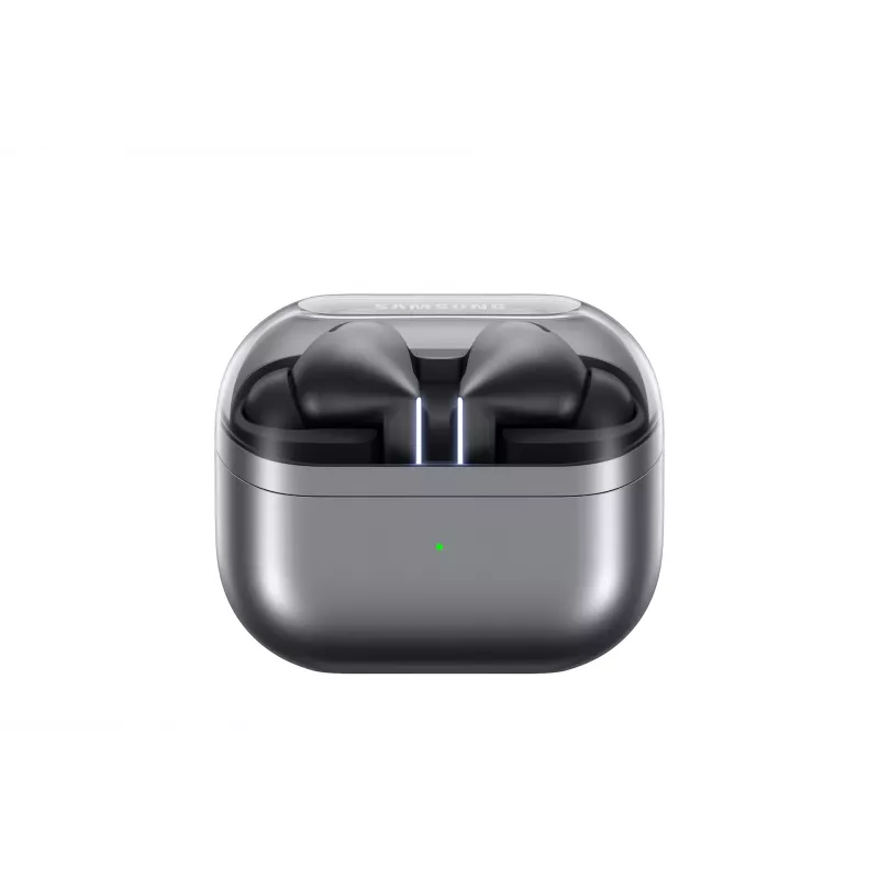 Samsung Galaxy Buds3 Pro, belaidžiai ausinukai, sidabriniai