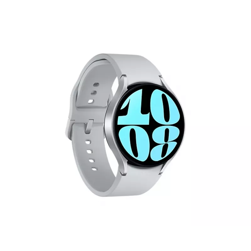 Samsung Galaxy Watch6 SM-R940NZSADBT išmanusis laikrodis / sportinis laikrodis 3,81 cm (1,5 colio) OLED 44 mm Skaitmeninis 480 x 480 pikselių Liečiamas ekranas Sidabrinis Wi-Fi GPS (palydovas)
