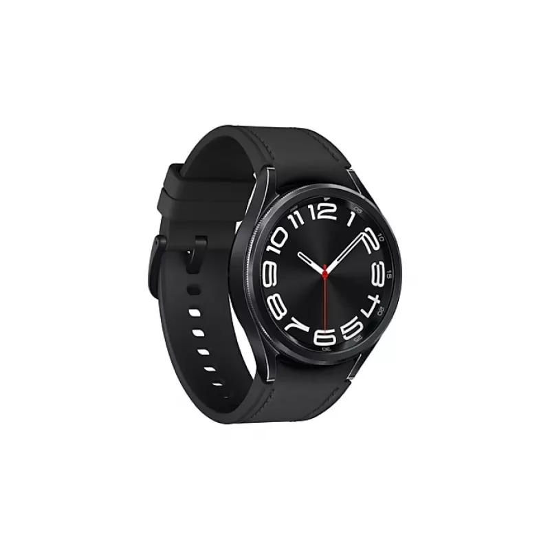 Samsung Galaxy Watch6 Classic SM-R950NZKADBT išmanusis laikrodis / sportinis laikrodis 3,3 cm (1,3 colio) OLED 43 mm Skaitmeninis 432 x 432 pikseliai Liečiamas ekranas Juodas Wi-Fi GPS (palydovas)