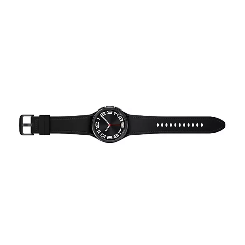 Samsung Galaxy Watch6 Classic SM-R950NZKADBT išmanusis laikrodis / sportinis laikrodis 3,3 cm (1,3 colio) OLED 43 mm Skaitmeninis 432 x 432 pikseliai Liečiamas ekranas Juodas Wi-Fi GPS (palydovas)