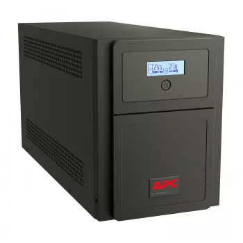 APC Easy UPS 1 fazė Line Interactive, 2000VA, bokštas, 230V, 6 IEC C13 lizdai, AVR, sausas kontaktas, LCD, be tinklo kortelės