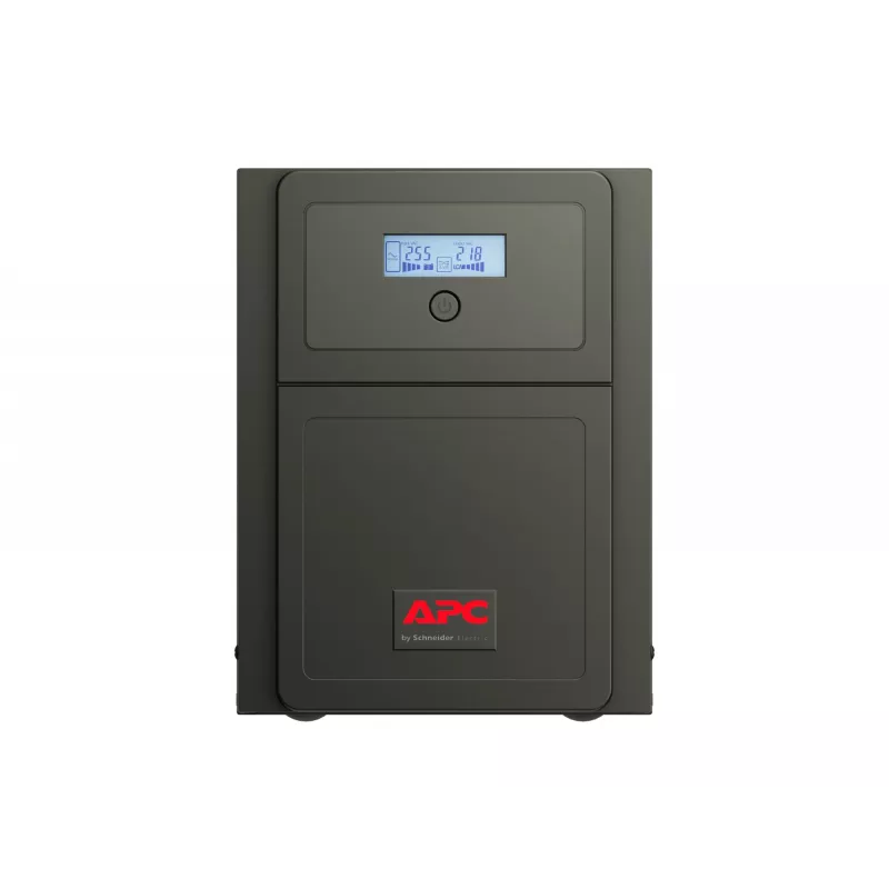 APC Easy UPS 1 fazė Line Interactive, 2000VA, bokštas, 230V, 6 IEC C13 lizdai, AVR, sausas kontaktas, LCD, be tinklo kortelės