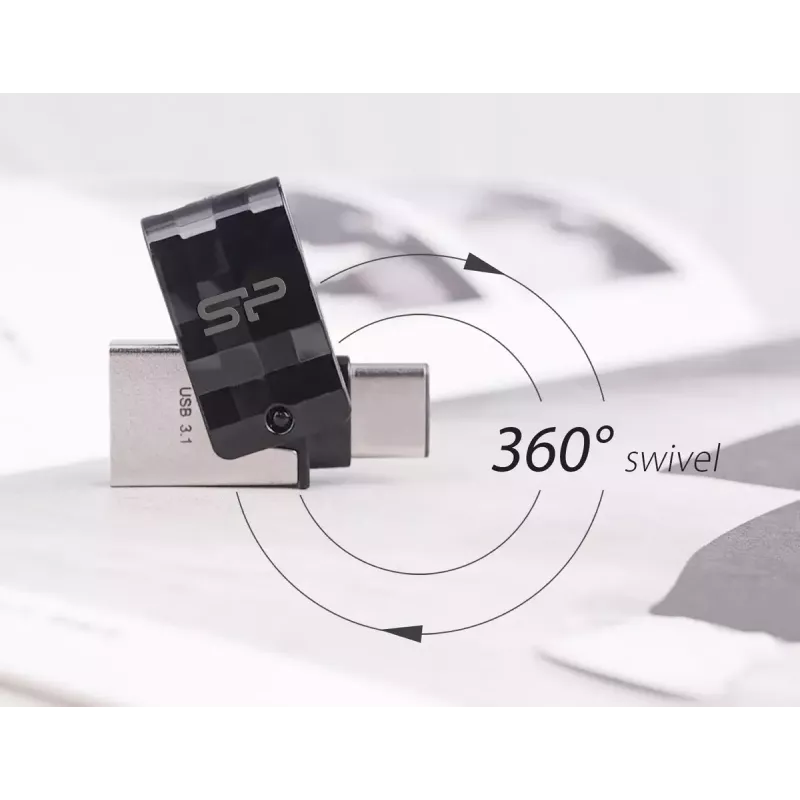USB atmintukas Silicon Power 64 GB USB Type-A / Type-C Mobile C31