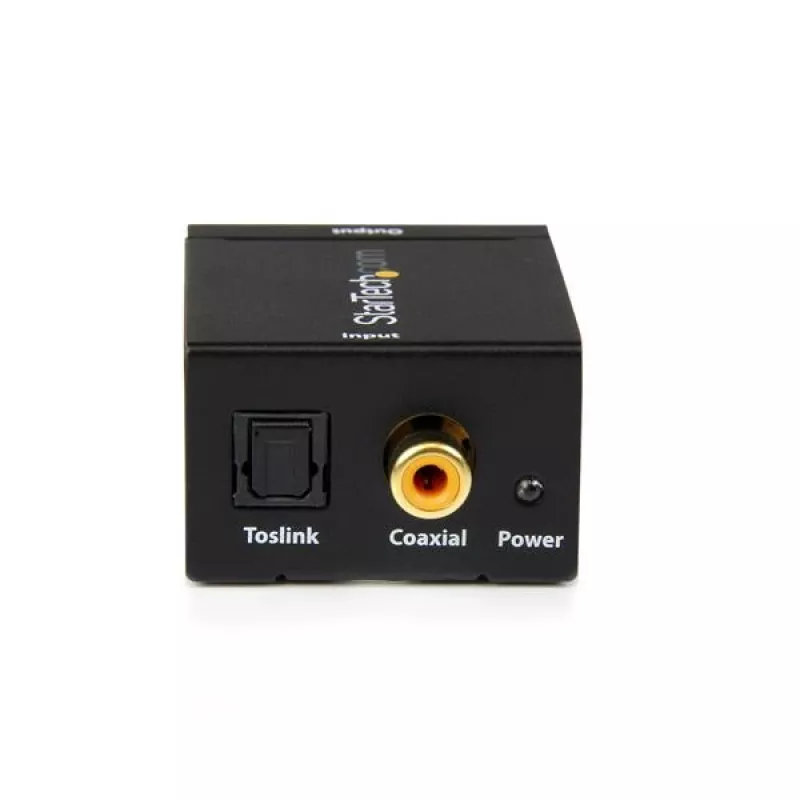 StarTech.com SPDIF skaitmeninis koaksialinis arba Toslink optinis į stereo RCA garso keitiklis