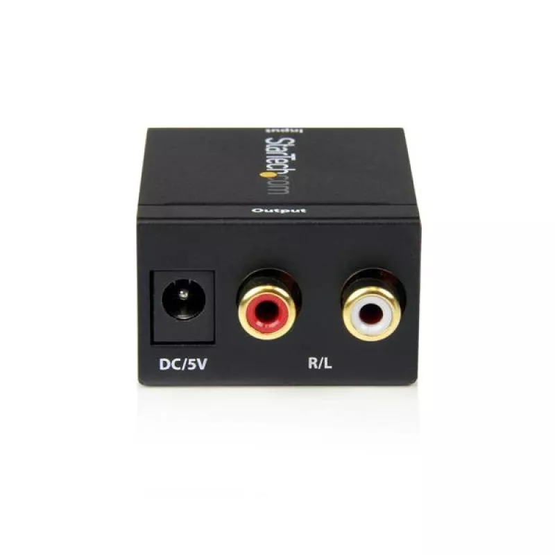 StarTech.com SPDIF skaitmeninis koaksialinis arba Toslink optinis į stereo RCA garso keitiklis