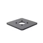 Ergonomic Solutions SpacePole POS pagrindo plokštė 150x150mm 5mm, juoda, metalinė