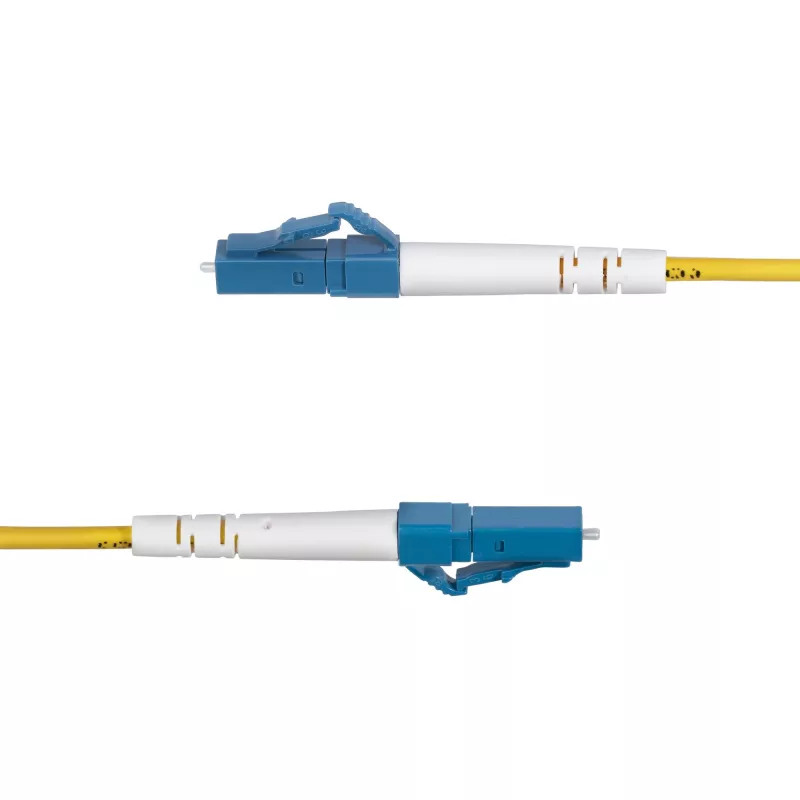 StarTech.com 2m (6,6 pėdos) LC į SC (UPC) OS2 vienmodžio simplekso šviesolaidinis kabelis, 9/125 µm, 40G/100G, atsparus lenkimui, maži įterpimo nuostoliai – LSZH šviesolaidinis trumpiklis