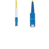 StarTech.com 2m (6,6 pėdos) LC į SC (UPC) OS2 vienmodžio simplekso šviesolaidinis kabelis, 9/125 µm, 40G/100G, atsparus lenkimui, maži įterpimo nuostoliai – LSZH šviesolaidinis trumpiklis