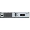 APC Easy UPS On-Line 1000VA/800W, montuojamas į stovą 2U, 230V, 3x IEC C13 lizdai, išmanusis lizdas, LCD, be bėgių komplekto