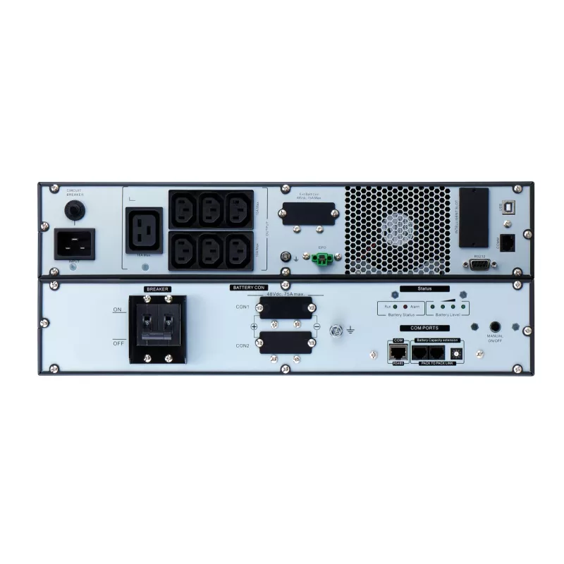 APC Easy UPS On-Line 3kVA ličio jonų 4U stelažinis/bokštinis UPS 230V 7 lizdų