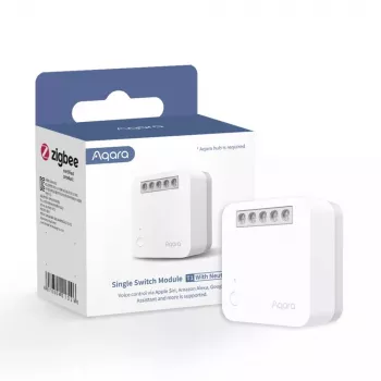 AQARA Smart Home Vieno jungiklio modulis T1 su nuliniu laidu (SSM-U01)