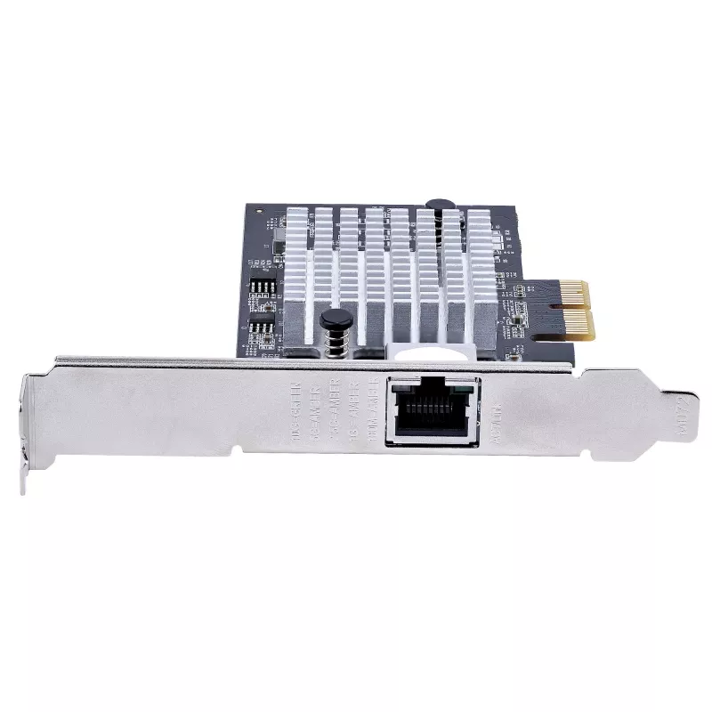 StarTech.com 1 prievado 10Gbps PCIe tinklo adapterio kortelė, tinklo kortelė kompiuteriui/serveriui, šešių greičių PCIe Ethernet kortelė su Jumbo Frame palaikymu, NIC/LAN sąsajos kortelė, 10GBASE-T ir NBASE-T